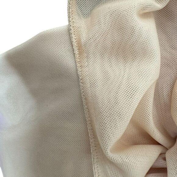 Find Me Now Aura Cream Mesh Sun Design Midi Dress | M - Picture 9 of 10